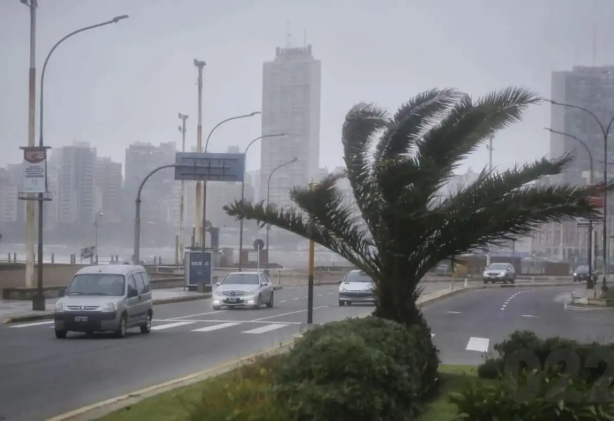 La Costa Atlántica será castigada por vientos de hasta 80 kilómetros por hora.