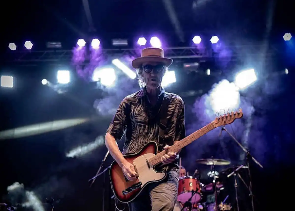 GUITARRISTA MÍTICO. Skay Beilinson no negocia su estilo musical.
