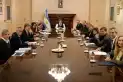 Milei blindó a Adorni ante el resto de su gabinete