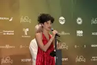 Camila Plaate cargó contra los vendepatrias en una premiación Iberoamericana