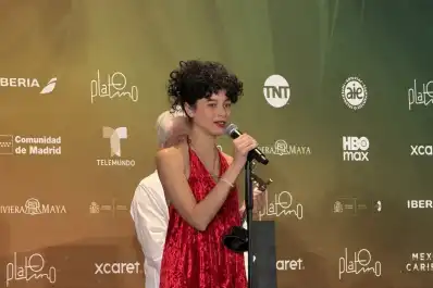 Camila Plaate cargó contra los vendepatrias en una premiación Iberoamericana