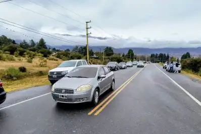 Tras el corte por hielo en la calzada, se habilitó el tránsito en la ruta 307 entre Tafí del Valle y Amaicha