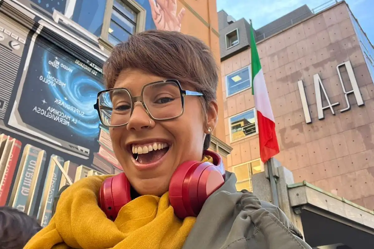 Agustina Ganami es profesora en Letras y fundadora de una academia online de italiano