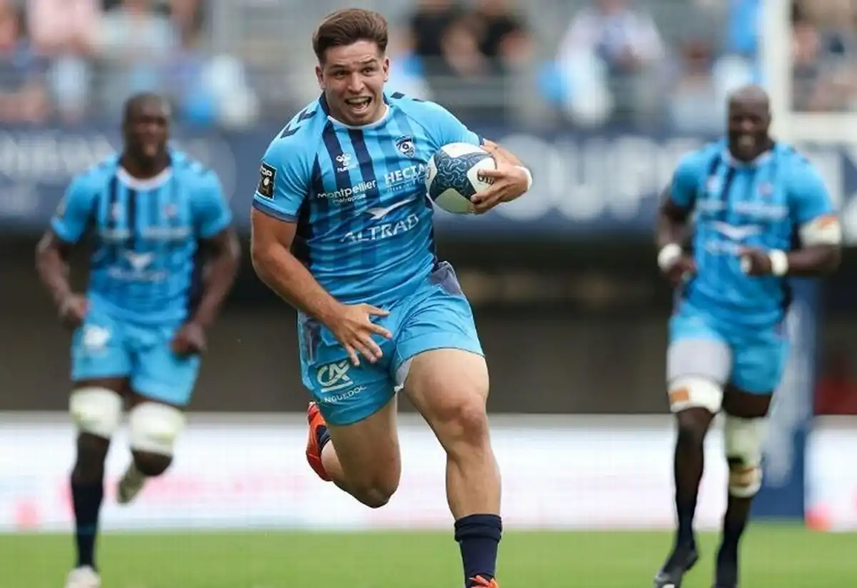 Justo Piccardo anotó un póker de tries en el top 14 de Francia.