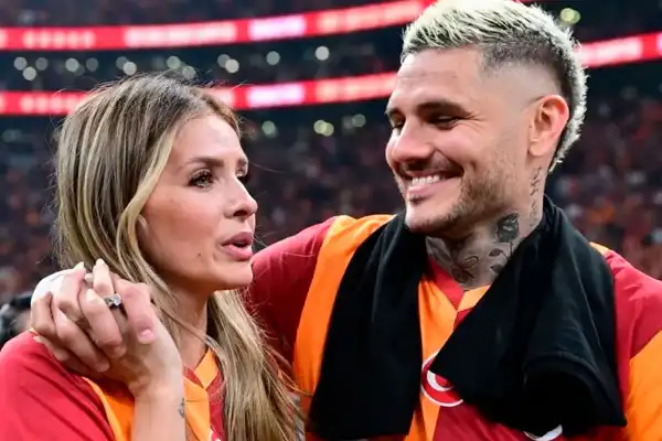 La China Suárez revolucionó el festejo del Galatasaray junto a Mauro Icardi y sus hijos