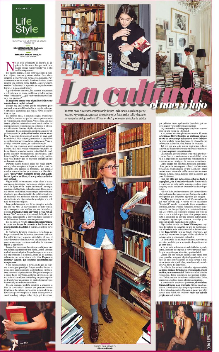 La cultura, el nuevo lujo