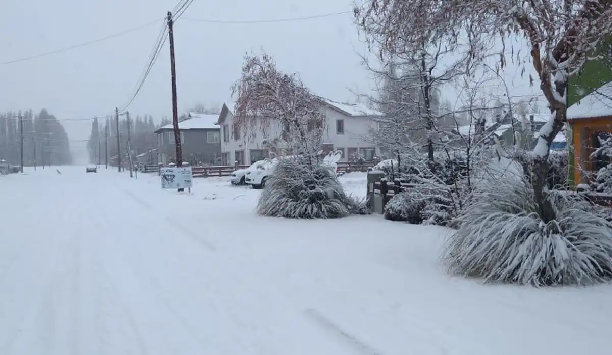El SMN advirtió por la llegada de vientos y nevadas en la jornada de hoy.