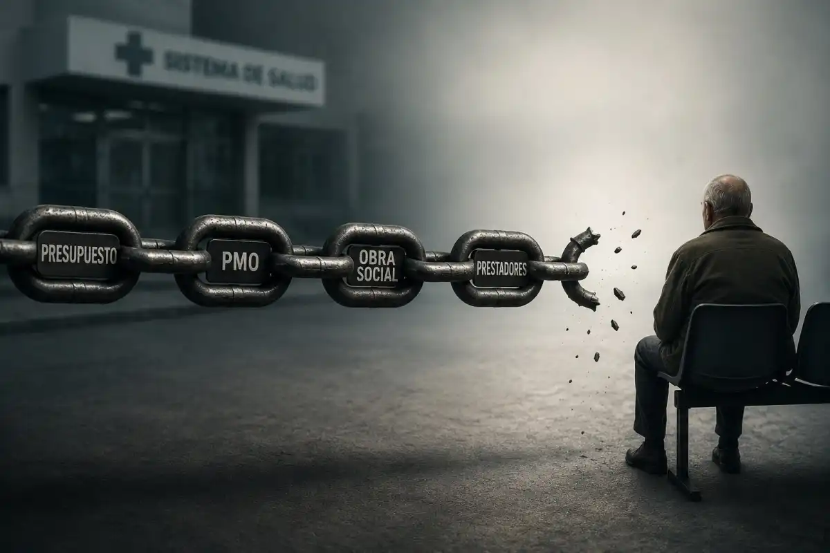 El paciente queda al final de una cadena que se rompe antes de llegar a garantizar su atención. IMAGEN ILUSTRATIVA