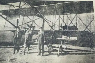 Recuerdos fotográficos: 1911. Vuelos por el parque, por la plaza y un raid a Santa Ana frustrado por un ciclón