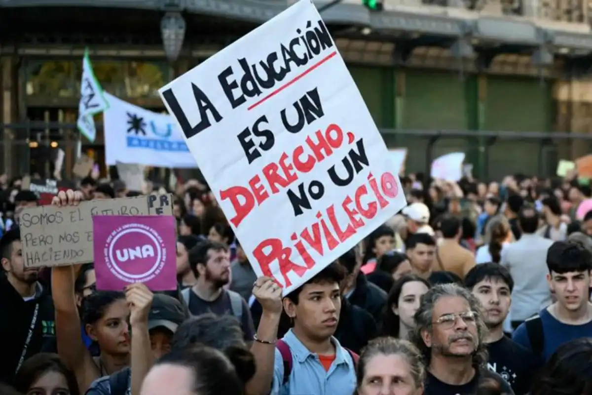 RECLAMO. Hoy se desarrollará una nueva marcha federal universitaria