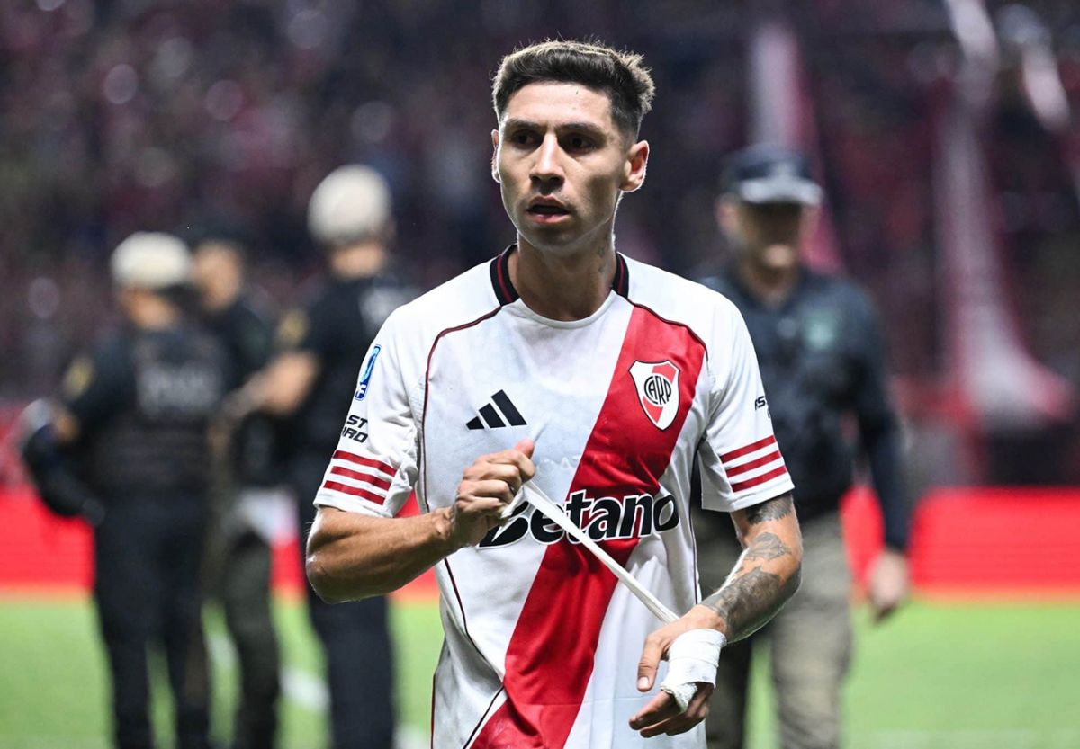 Gonzalo Montiel no atraviesa su mejor momento en River.
