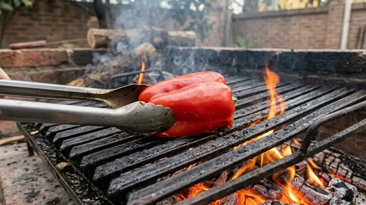 ¿Por qué deberías pasar morrón en tu parrilla antes de hacer un asado?