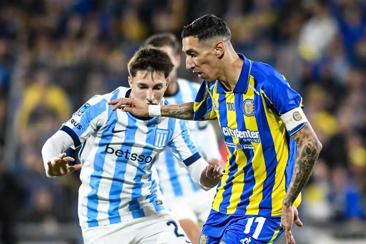 Di María fue titular frente a Racing.