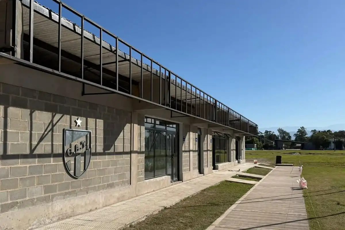 FACHADA DEL EDIFICIO PRINCIPAL. Así avanzan las obras en el complejo de San Andrés.