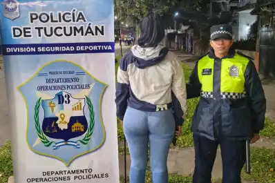 Tribuna Segura: detectaron en el estadio de San Martín a una mujer que era buscada desde 2022
