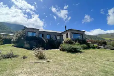 Detalles sobre la casa que Jaldo adquirió en Tafí del Valle