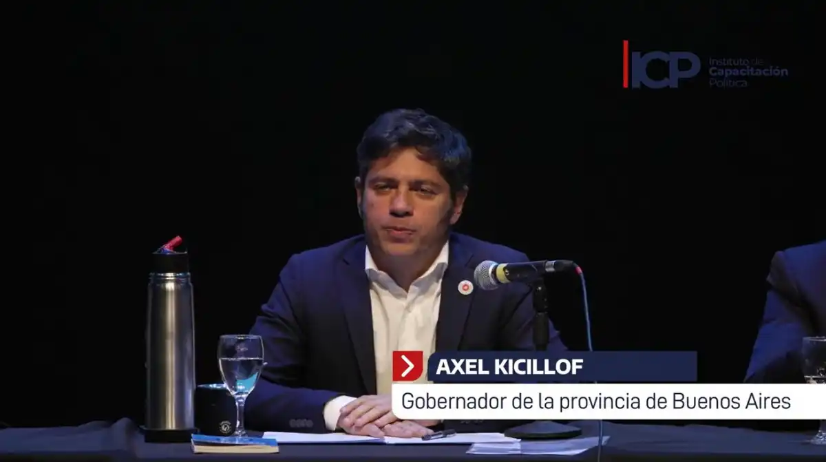 Militantes reclamaron por Cristina Kirchner en un acto de Kicillof y les respondieron con Axel presidente