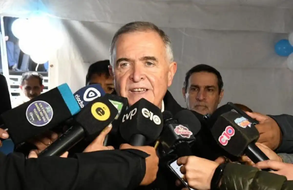 El mandatario provincial explicó que la medida generó sorpresa entre las jurisdicciones.