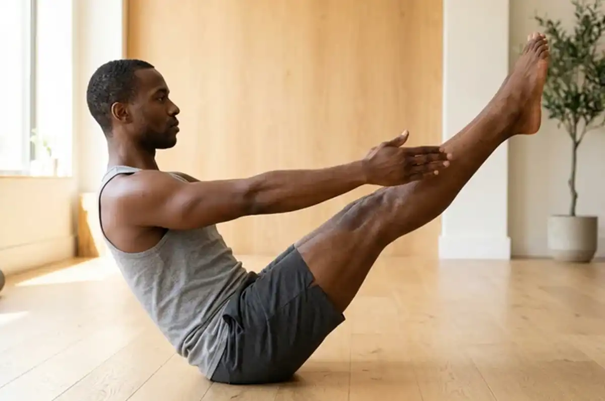 La postura de yoga que equivale a 100 abdominales y ayuda a fortalecer el abdomen