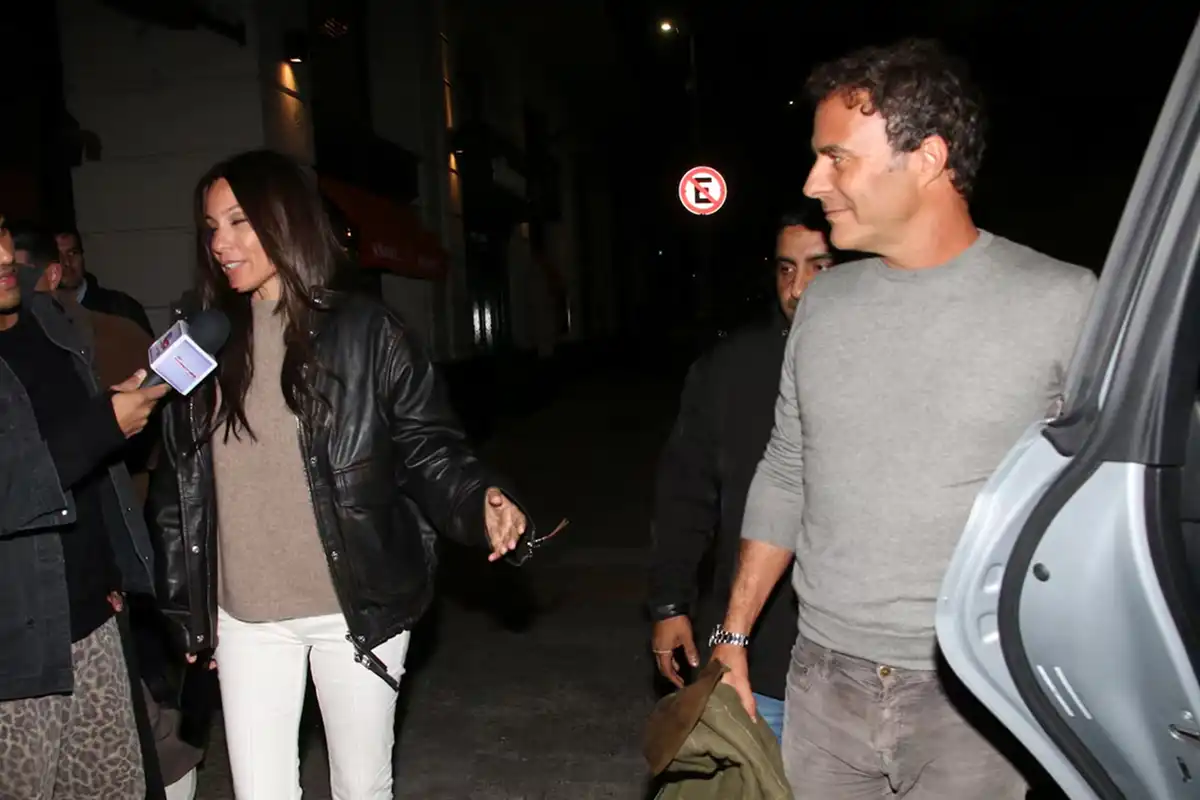 Pampita y Martín Pepa, de nuevo reconciliados