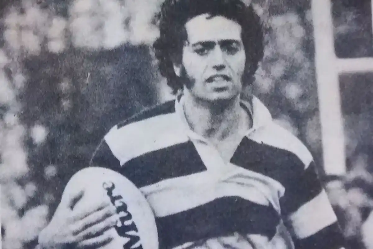 PUCCIO. Alejandro enfrentó a Canessa en un partido de hace 49 años.