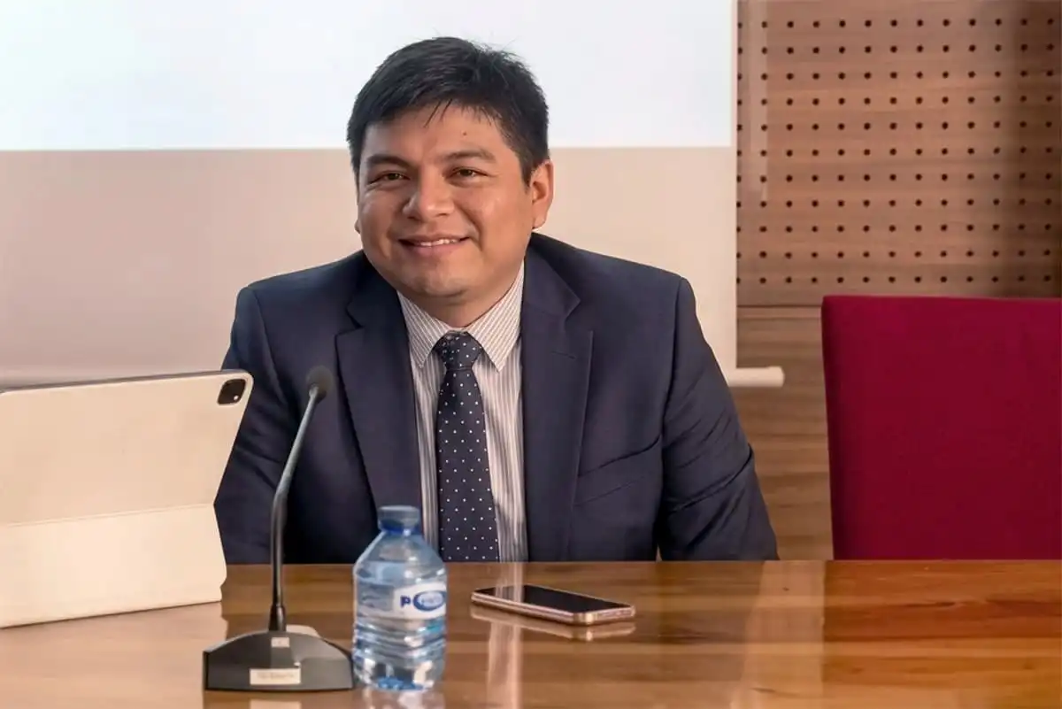 El abogado Ontiveros, en una foto de redes sociales.