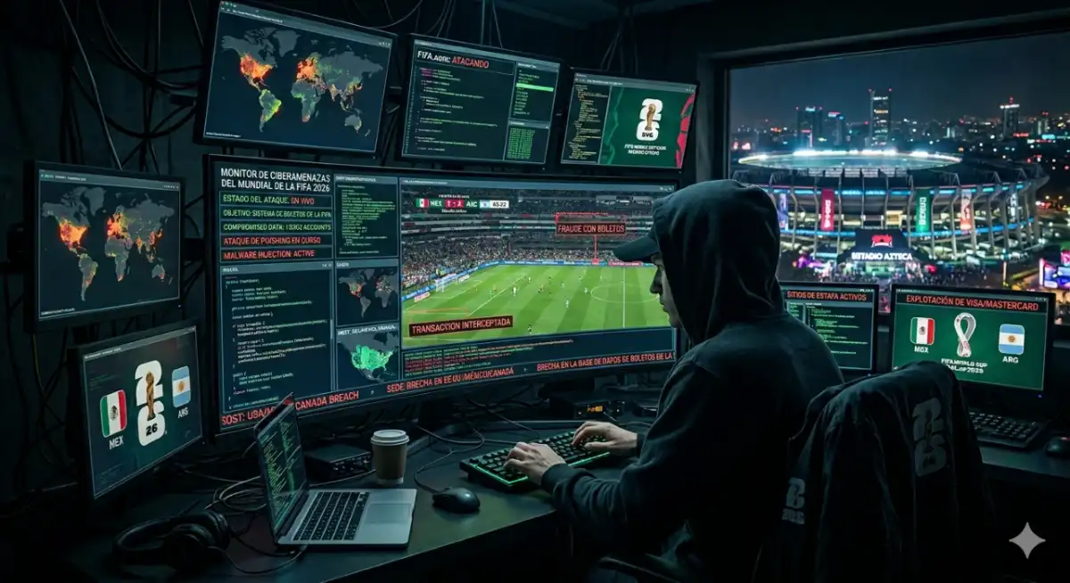 EN GUARDIA. Los ciberdelincuentes ya están jugando su Mundial.