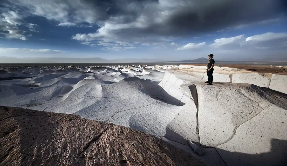 Campo de Piedra Pómez, un paisaje lunar en la Tierra.