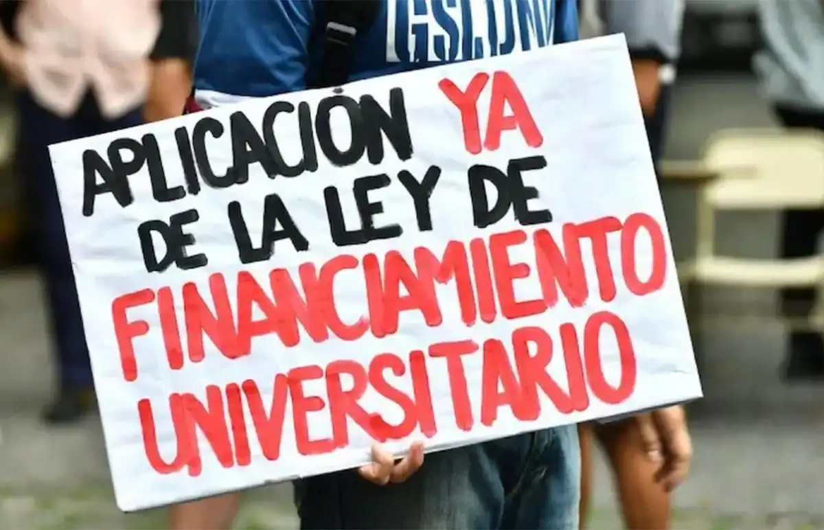 Postura del Gobierno ante la ley de financiamiento universitario: gravedad institucional