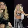 Tini sorprendió a un empleado de limpieza y lo hizo bailar en su show de Salta