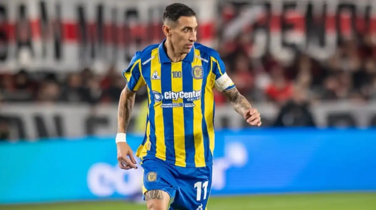 La contundente frase que publicó Ángel Di María después de la derrota de Central contra River