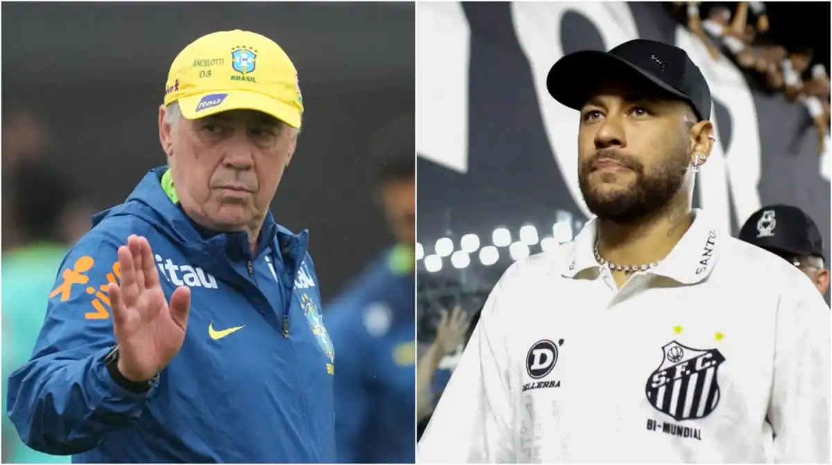 Revelaron qué le pidió Ancelotti a Neymar para devolverle un lugar en la selección de Brasil