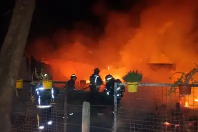 Los Nogales: un joven murió calcinado y dos adolescentes sufrieron graves quemaduras durante un incendio
