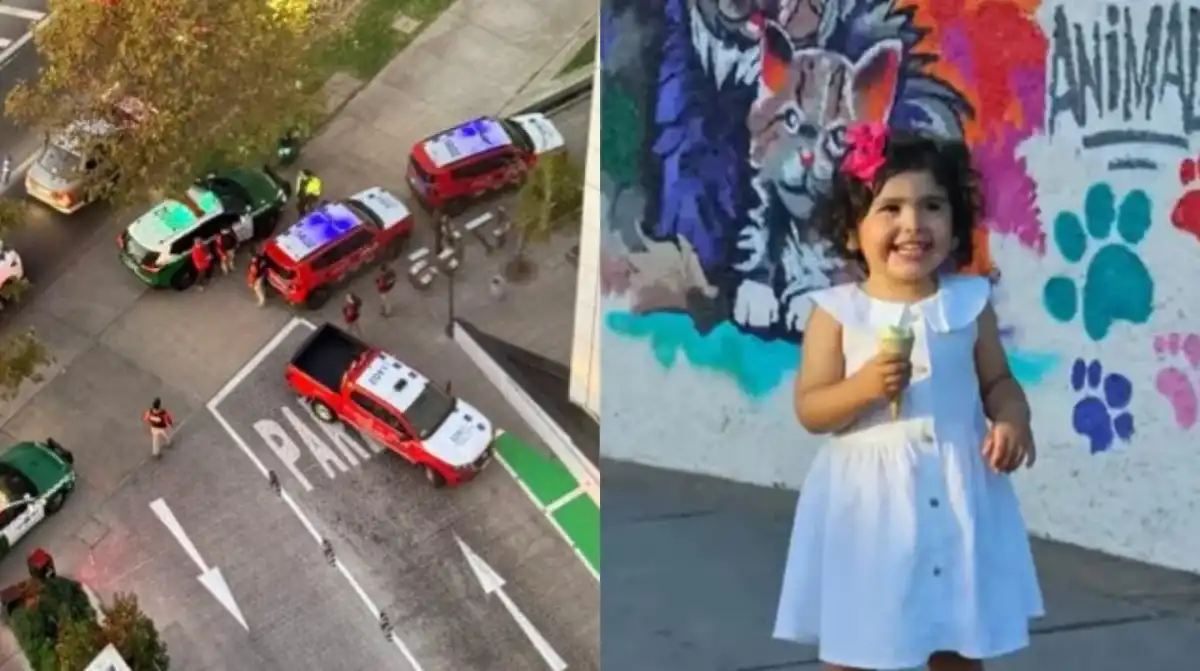 Una niña de dos años cayó desde un piso 11 en Chile: su padre dormía alcoholizado