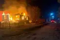 Tragedia en Lastenia: un niño de 5 años murió al incendiarse una casa de madera