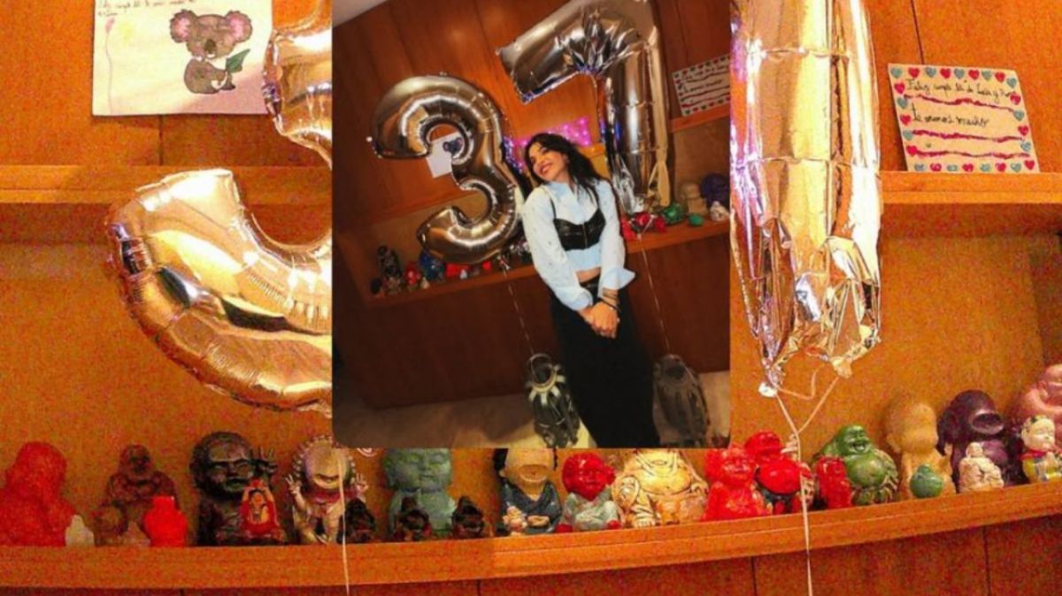 El particular living de Gianinna Maradona: decoración bohemia, objetos espirituales y un homenaje íntimo a Diego