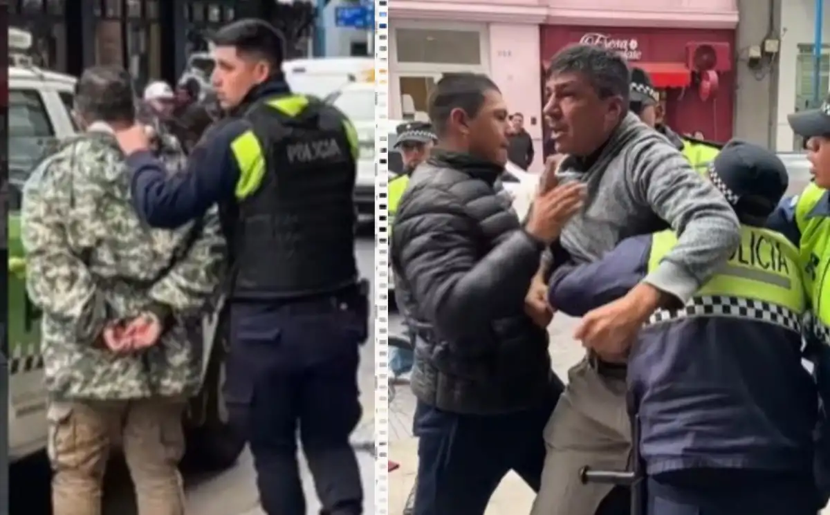 Disparo en pleno microcentro: un roce entre una bicicleta y un auto terminó con un hombre baleado