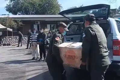 Gendarmería trasladó y quemó más de 258 kilos de cocaína en Tucumán