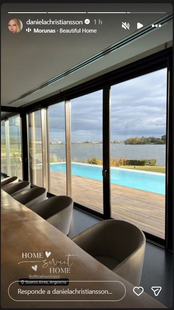 La nueva casa de la familia López Christiansson se encuentra en el lujoso barrio El Golf 