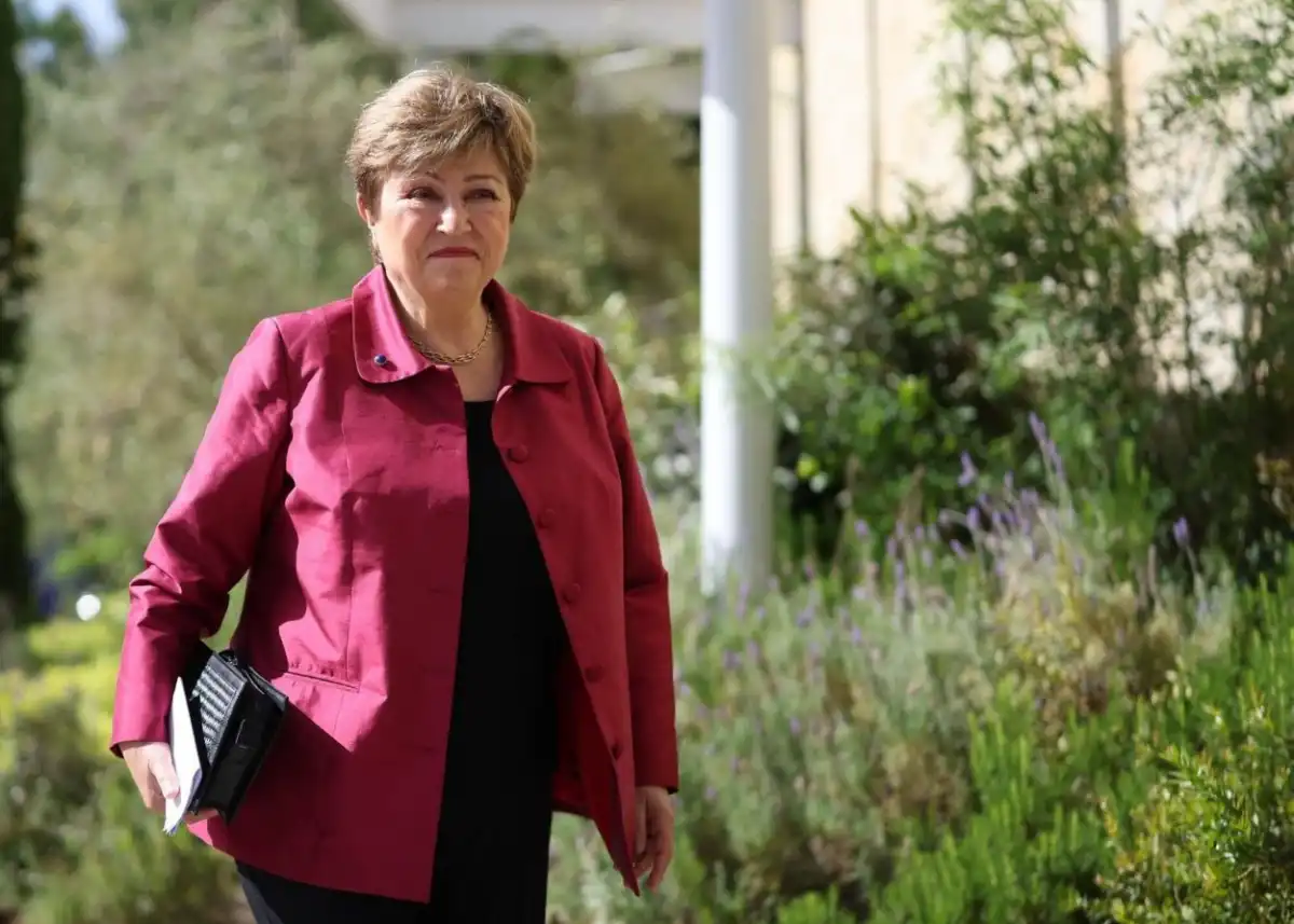 GESTIONES. Kristalina Georgieva, que conduce el FMI, fue clave para dar luz verde a un giro de dinero destinado a las arcas del Banco Central.