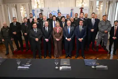 Jaldo recibió a la ministra Monteoliva en el primer Consejo Federal de Seguridad del NOA