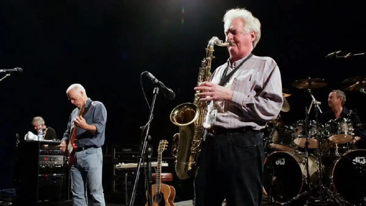 Dick Parry, el reconocido saxofonista de Pink Floyd