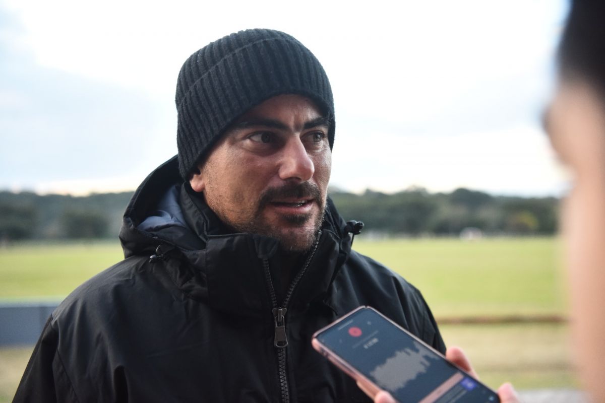 DISFRUTA. Lucas destacó el nivel de los caballos y jugadores que participan en la Equestrian Week.