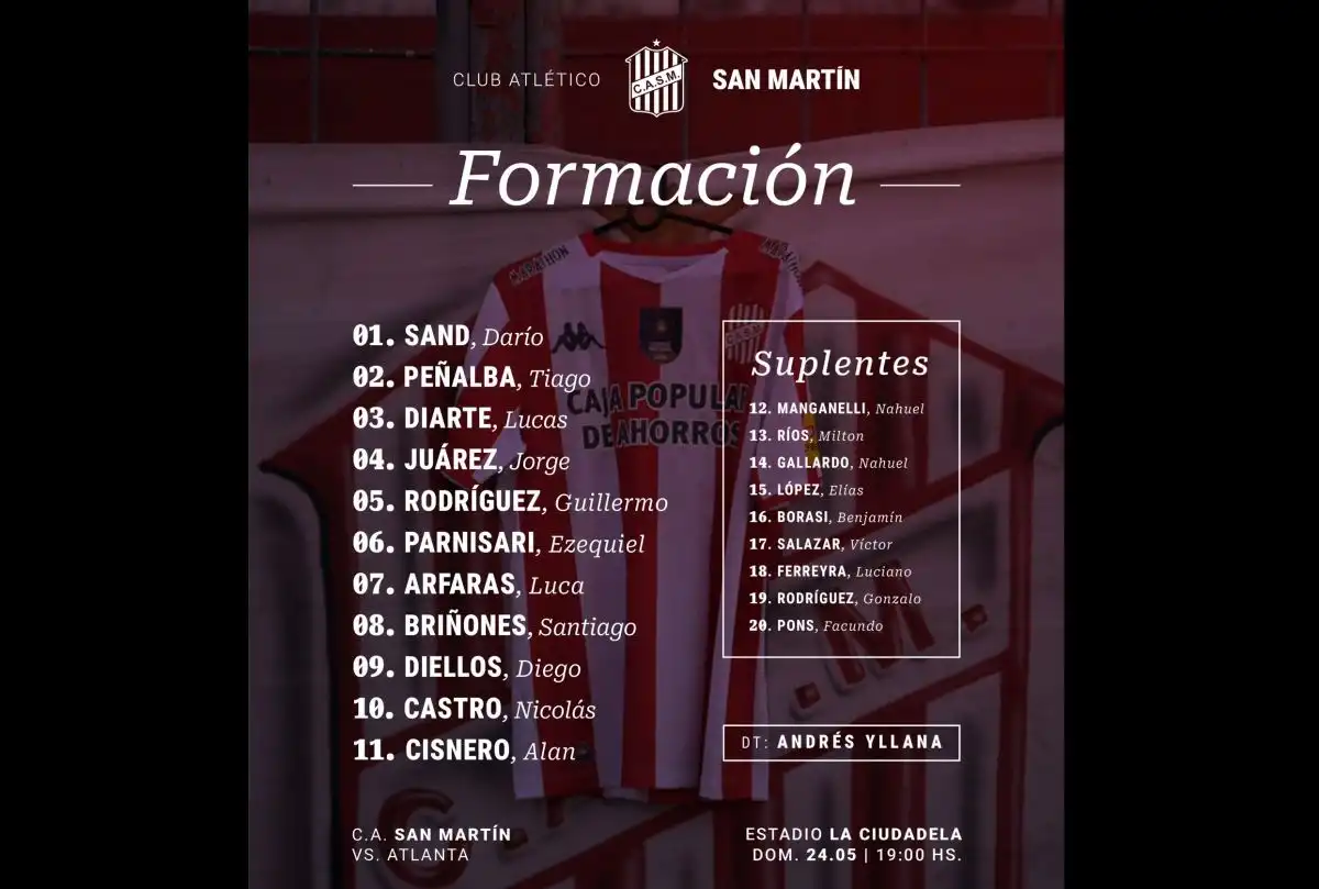 Los 11 titulares del local