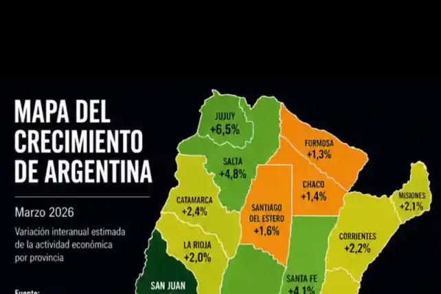 Javier Milei compartió un mapa argentino con errores: omitió a Tucumán y a las Islas Malvinas