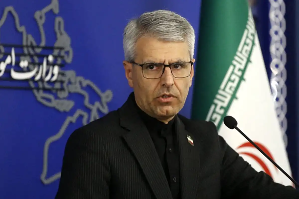 El portavoz iraní de Exteriores, Ismail Bagaei. FOTO X