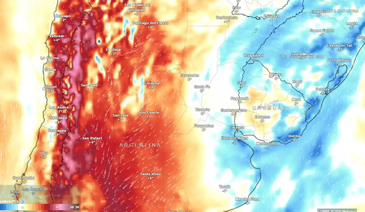 Cómo seguirá el tiempo tras la ola polar en algunas provincias. 