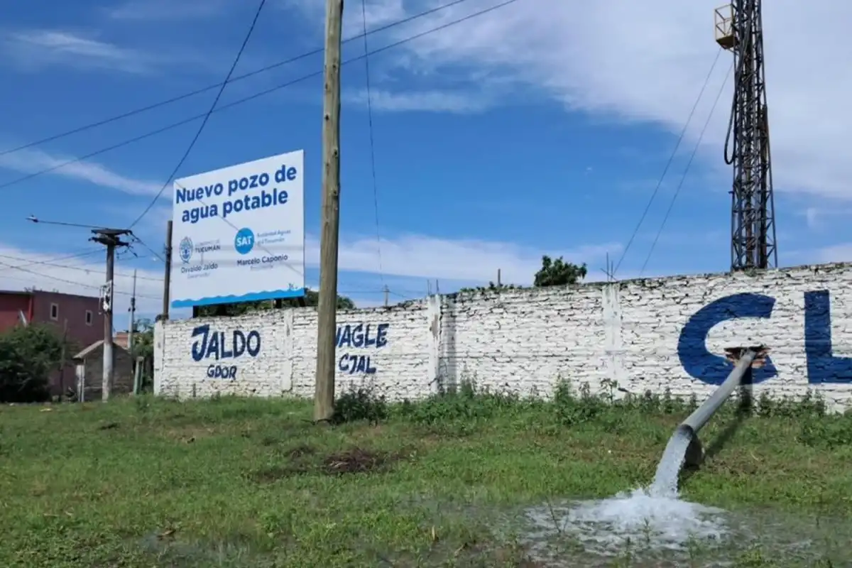 Barrio 20 de Junio: El nuevo pozo de agua potable está en la etapa final