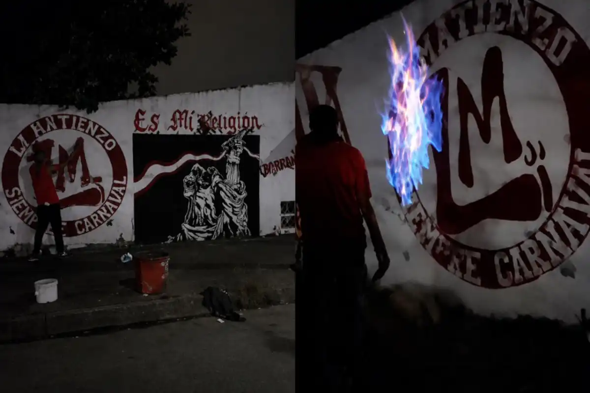 Quema de símbolos, encapuchados y tensión: el nuevo video que expuso las internas de la barra de San Martín