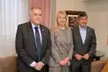 Jaldo y Chahla se reunieron para afianzar el trabajo articulado entre Provincia y Municipio en transporte, agua y cloacas